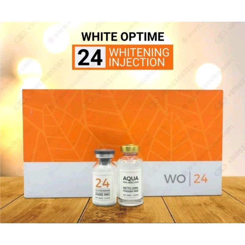WHITE OPTIME 2400MG WHITENING INJECTION