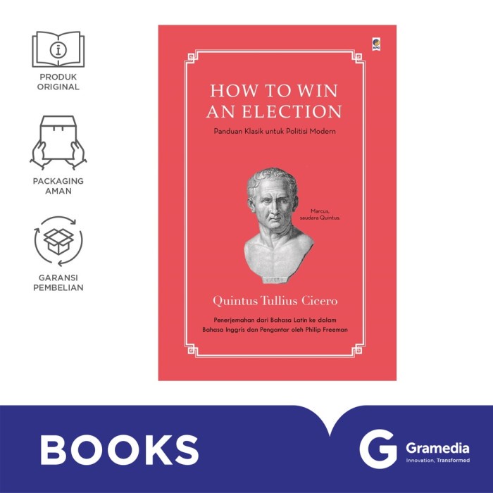

Buku How To Win An Election (Quintus Tullius Cicero)