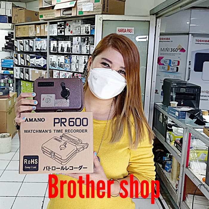 

Mesin Absensi Security Amano Pr 600