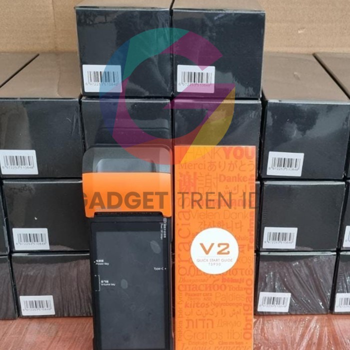 

Mesin Kasir Sunmi V2 2/16Gb 4G Android Portable Thermal Printer Scan