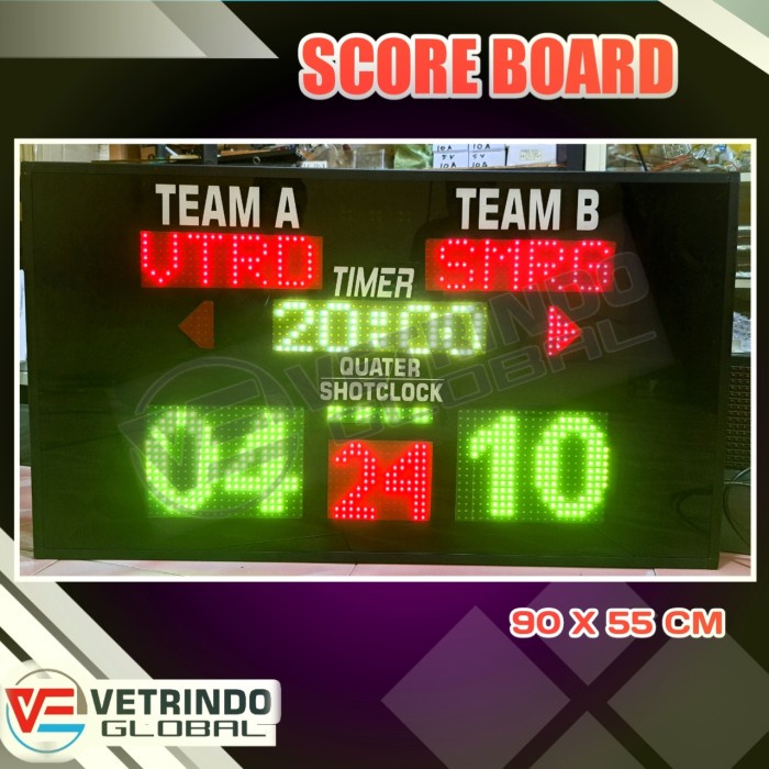 Fines Score Board Digital Papan Skor Basket