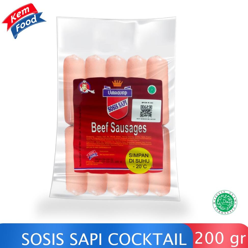 

Ready Villadorp Sosis Sapi Cocktail Premium - 200 gr