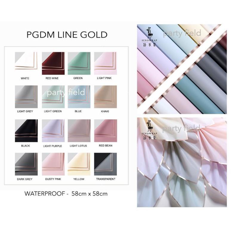

Ready!!!(COD) [5LEMBAR] PGDM kertas buket bunga / flower wrapping / HIGH QUALITY BUKAN MERK HUALVE