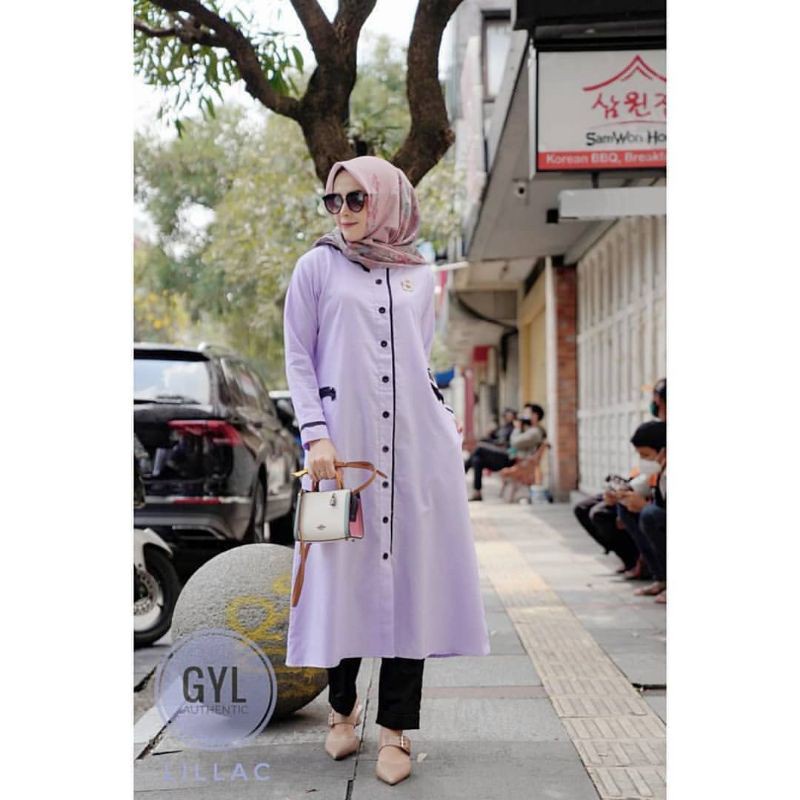 [SYAR'I TILL JANNAH] GYL SET TUNIK + CELANA ORIGINAL / SETELAN GYL TERBARU