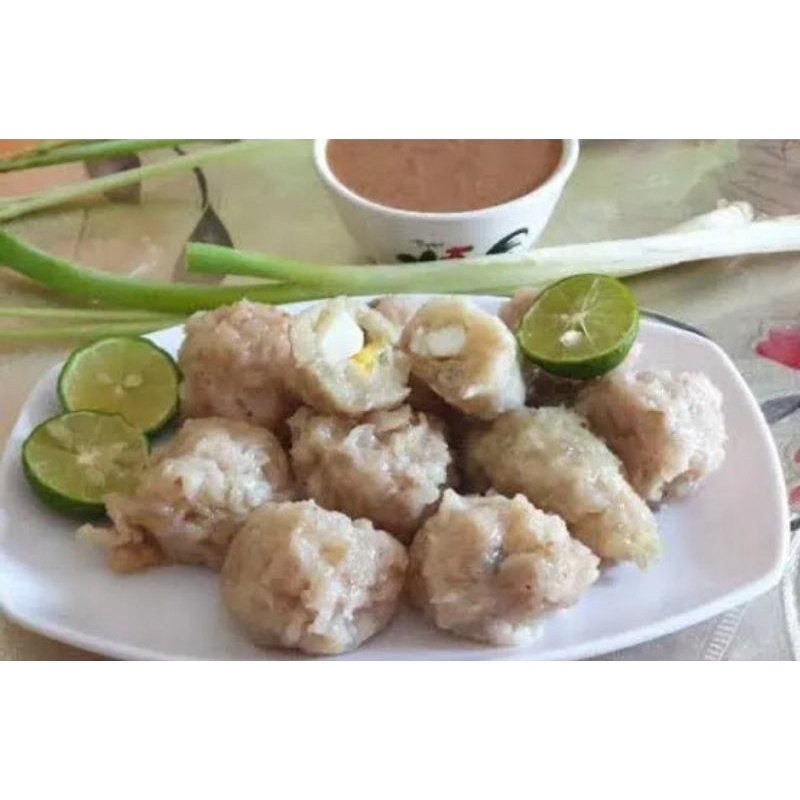 

Siomay Somay / Siomai Somai isi Telur Ikan Tenggiri Asli 100 % Halal dan Home Made