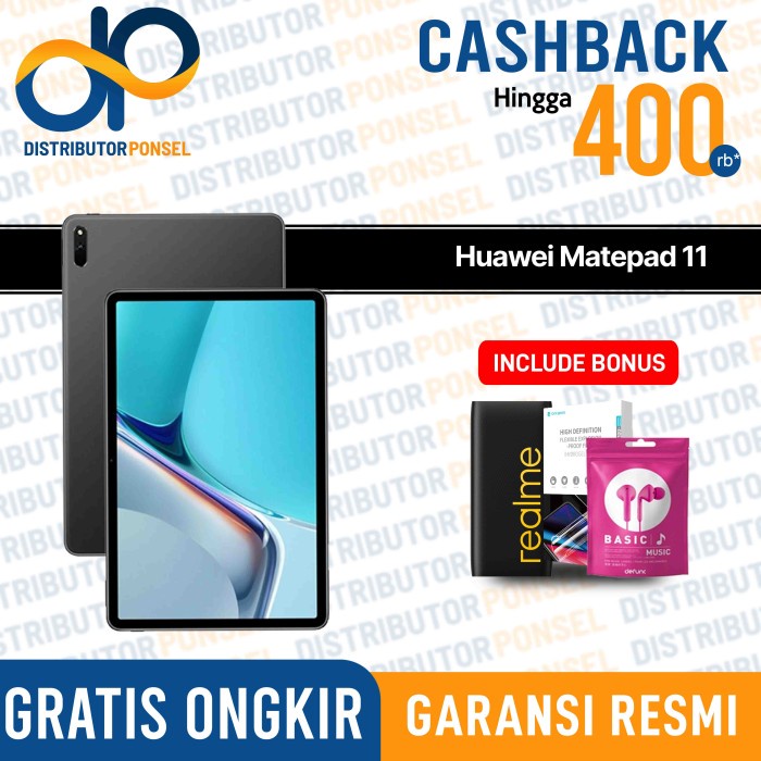 Huawei Matepad 11 10.9" inch Snapdragon 865 6/128GB Garansi Resmi
