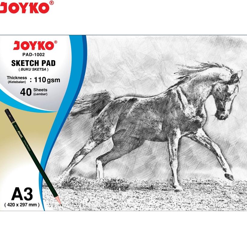 

Joyko Buku Gambar Sketsa Sketch Pad Ukuran A3 110Gsm