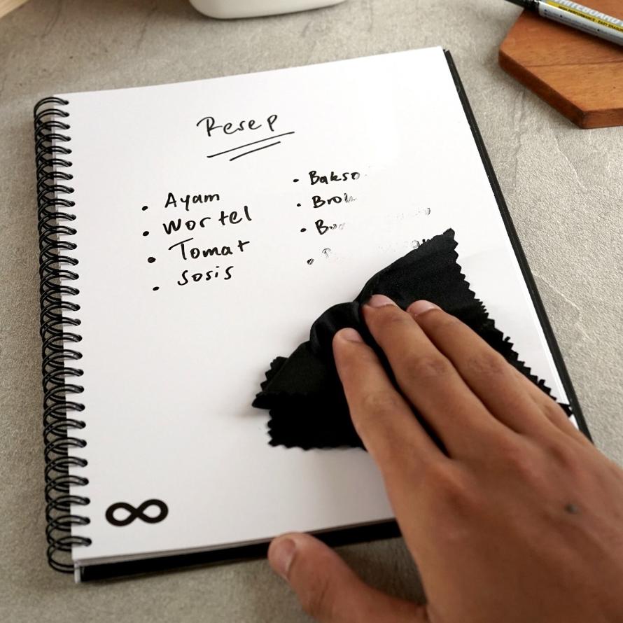 

Infinit Notebook Planner Buku Tulis Catatan Binder Kuliah Diary Note