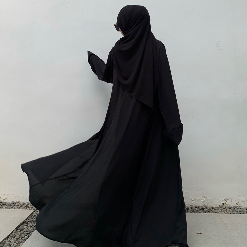 [SYAR'I TILL JANNAH] Abaya outer one set + pasmina (bisa request warna)