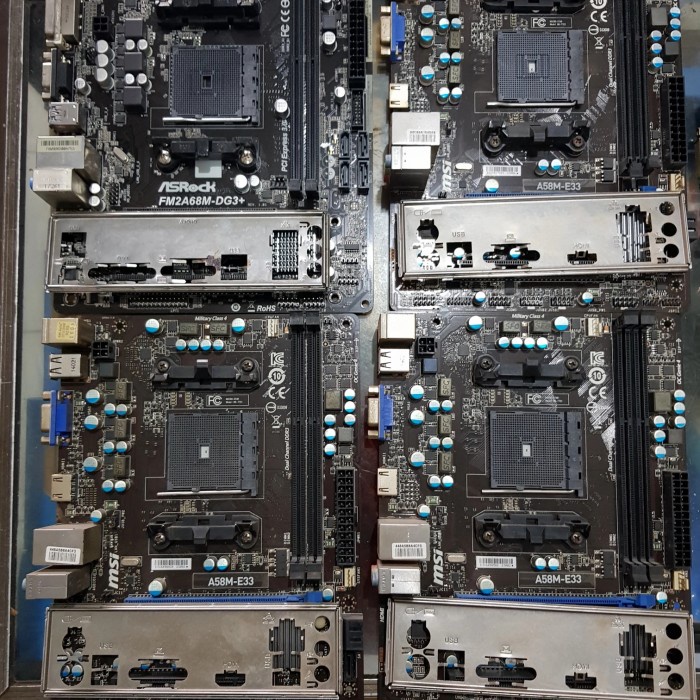 MOBO MOTHERBOARD AMD FM2+ FM2 PLUS DDR3