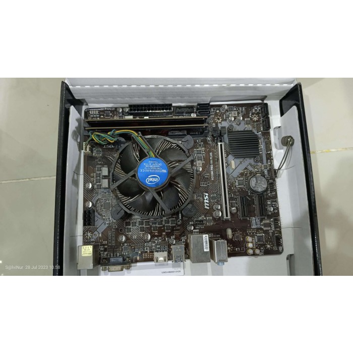 Paket Mobo MSI H310 ProVH Plus RAM 8GB Intel G5400