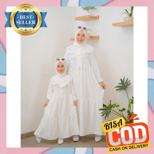 Baju Gamis Anak Perempuan Terbaru Pakaian Dress Muslim Syari Baju Ngaji Umur 1 2 3 4 5 6 7 8 Tahun G