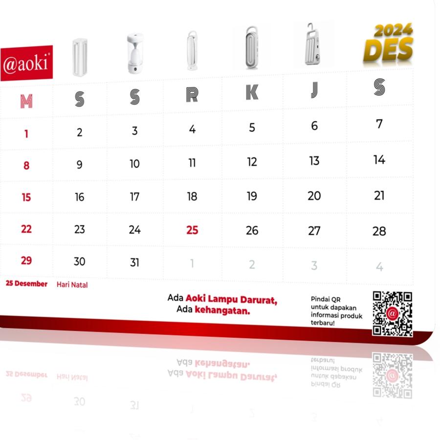 

Aoki Kalender Meja Tahun 2024