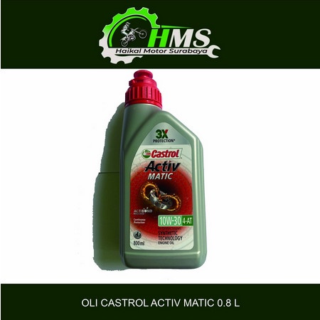 Oli Castrol Activ Matic 0,8 L - Oli Mesin Castrol Activ Matic Untuk Best