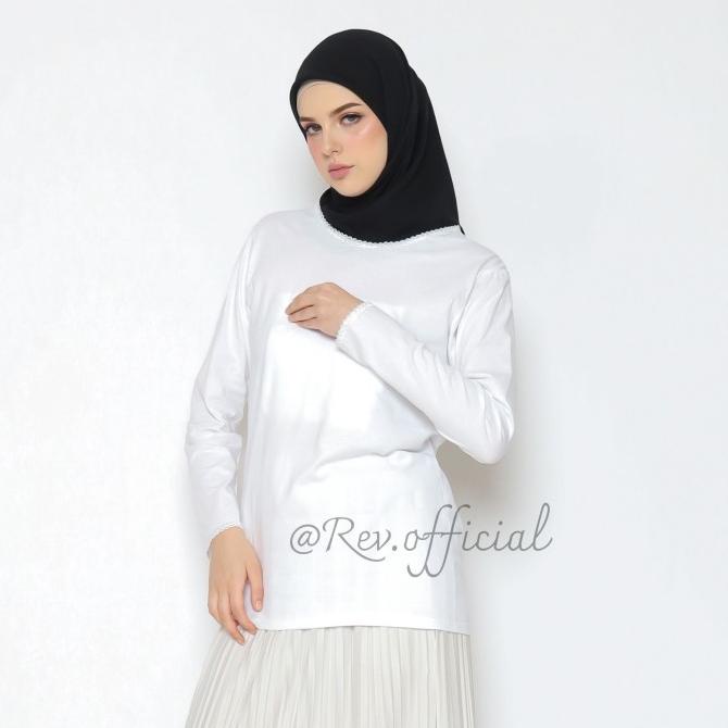 Sale Singlet Kantong Lengan Panjang Wanita / Dalaman Singlet Wanita Perleng