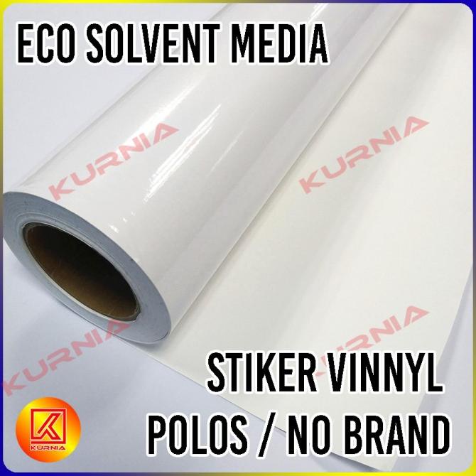 Stiker Polos Vinyl China / Vinnyl Eco Solvent 1 Roll L. 107 Cm Termurah