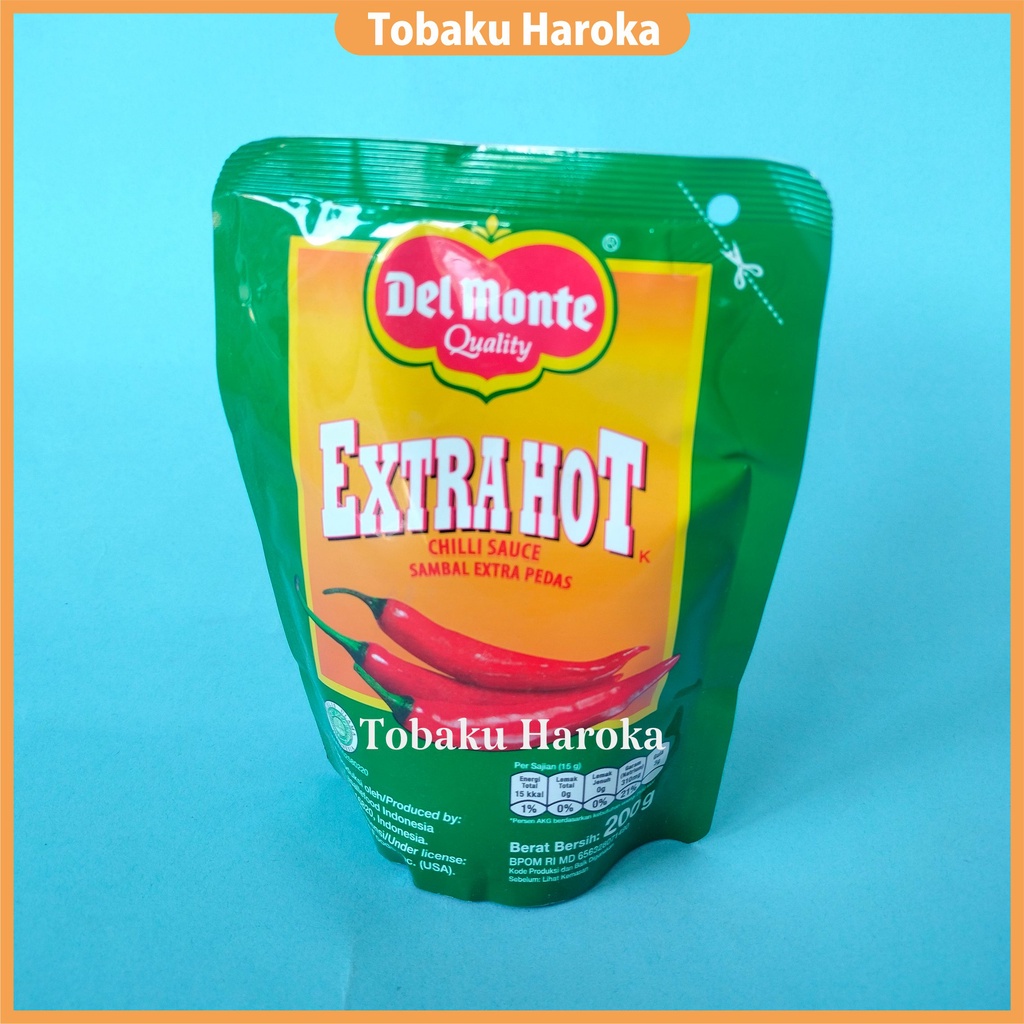 

Delmonte Saus Extra Hot 200gr Pouch