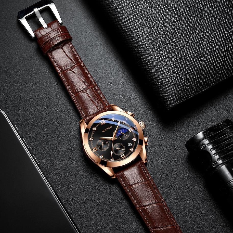 Best Offer  jam tangan BOSINDO C23 jam tangan pria original terbaru kekinian Jam tangan pria mewah d