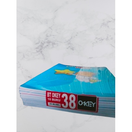 

Buku Tulis Sinar OKEY 38L/10 Per Pack