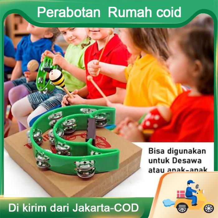 Bisa COD SPEEDS Alat Musik Tamborin Kecrekan Tamborine Gereja Tambourine