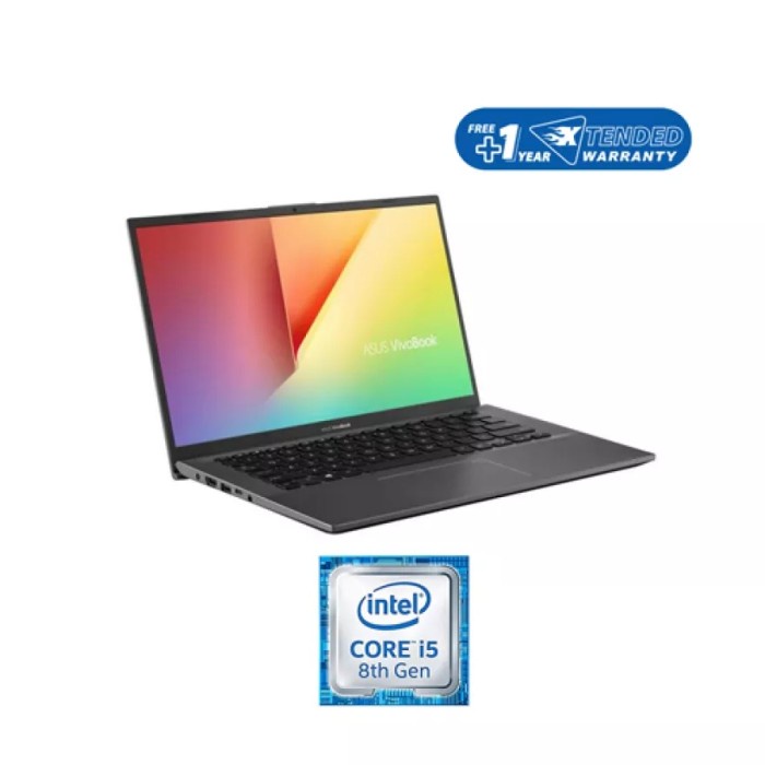 Laptop Asus A412FA Intel Core i5-8265U 8GB SSD 512GB Windows 10