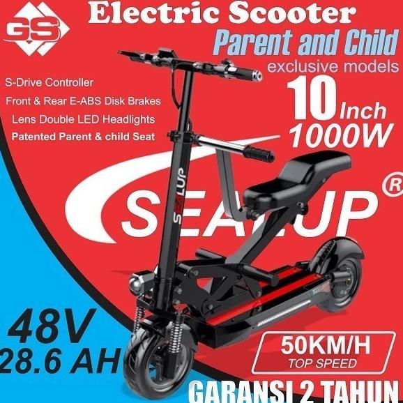 SEALUP Q13 SKUTER LISTRIK / SKUTER ELEKTRIK / ELECTRIC SCOOTER