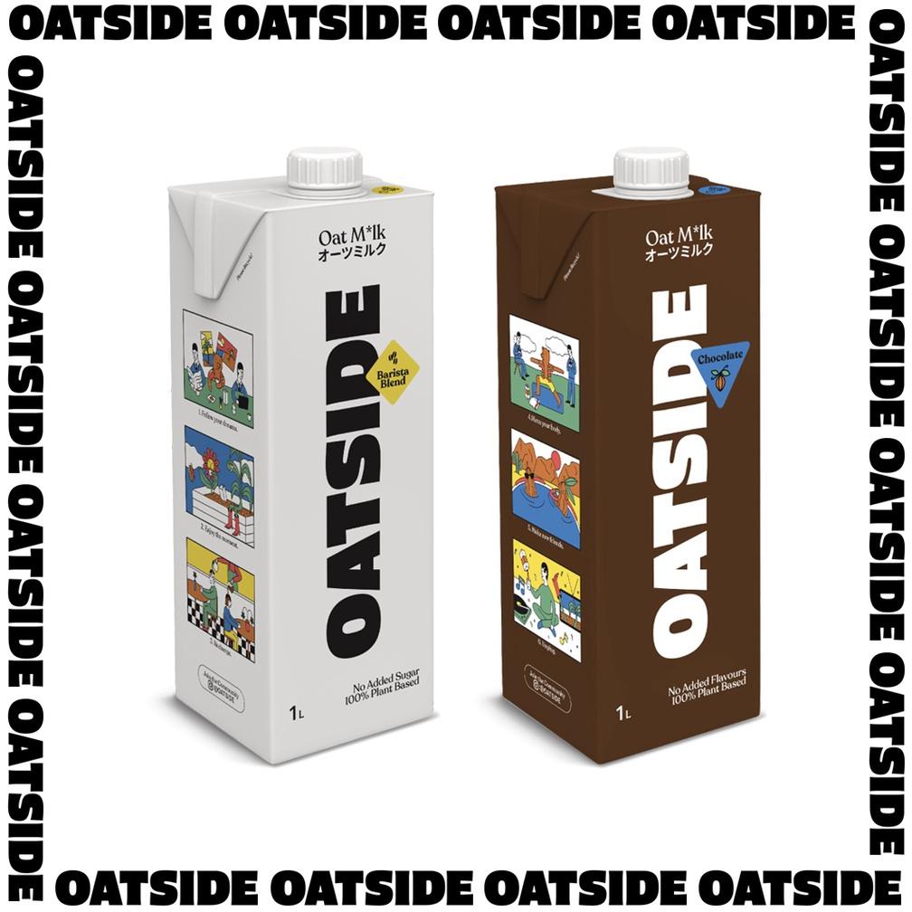 

TERLARIS OATSIDE OAT MILK 1L - SUSU OAT GANDUM OATSIDE BARISTA BLEND / CHOCOLATE/ HAZELNUT BISACOD