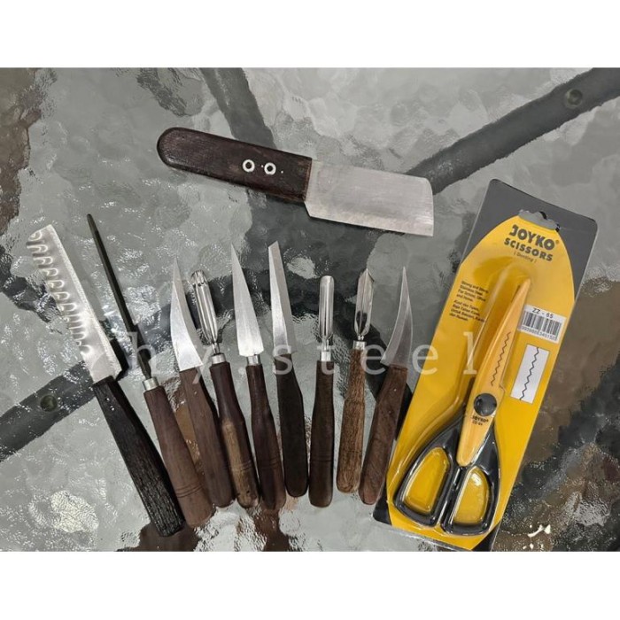 

Paket Lengkap Pisau Garnish