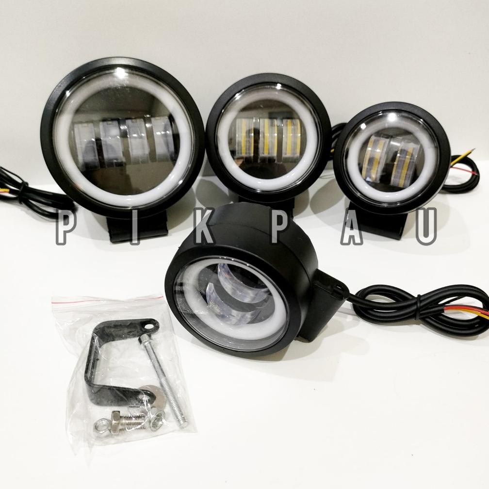 Lampu Tembak Daymaker Mini Modish Bentuk Bulat