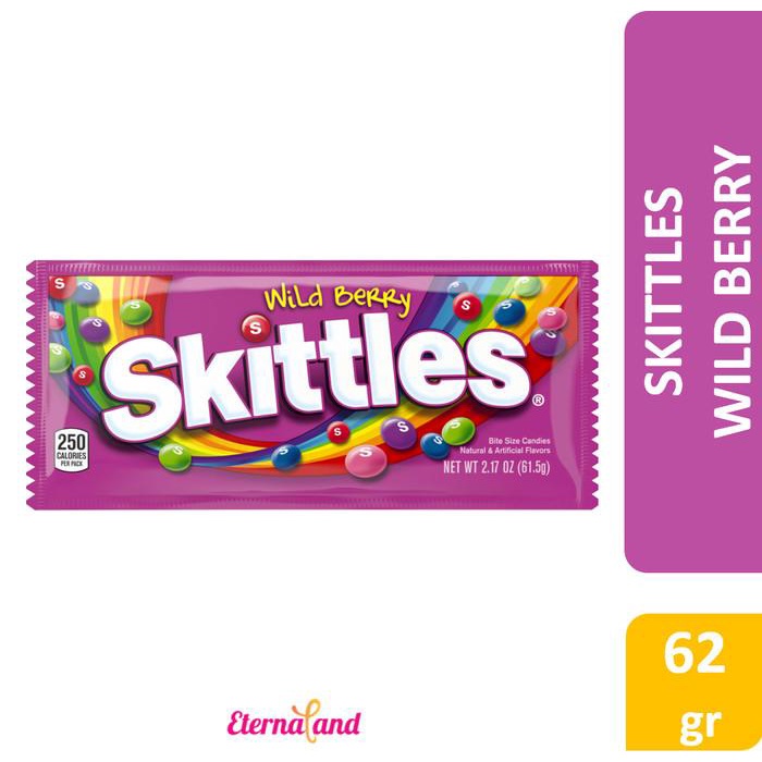 

SKITTLES WILD BERRY BITE SIZE CANDIES - PERMEN RASA BERRY