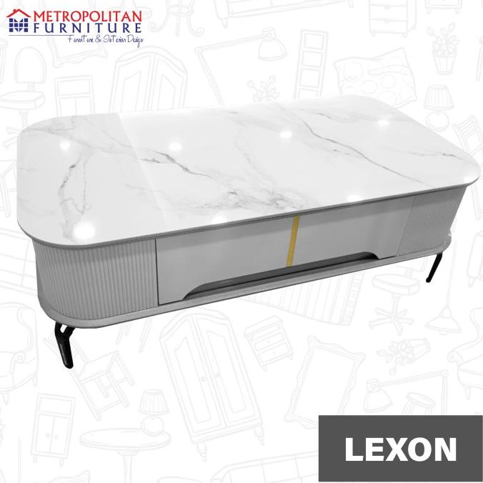 Meja Tamu Coffee Table Marmer Granit Minimalis