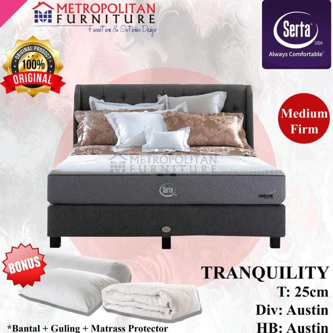 Springbed Serta Tranquility Kasur matras Spring bed