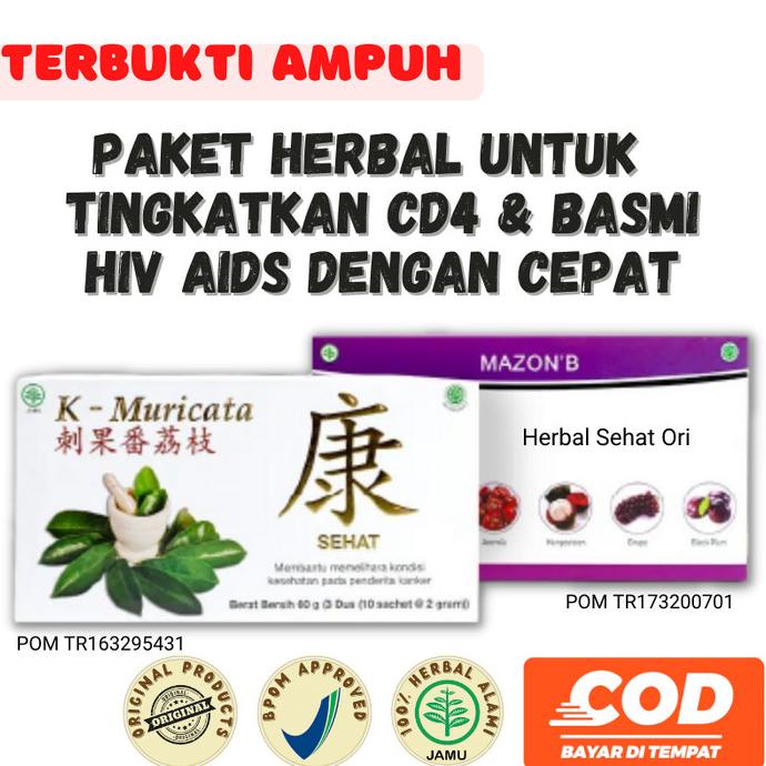 

Herbal Tingkatkan Cd4 Basmi HIV AIDS Dengan Cepat Mazon B K Muricata
