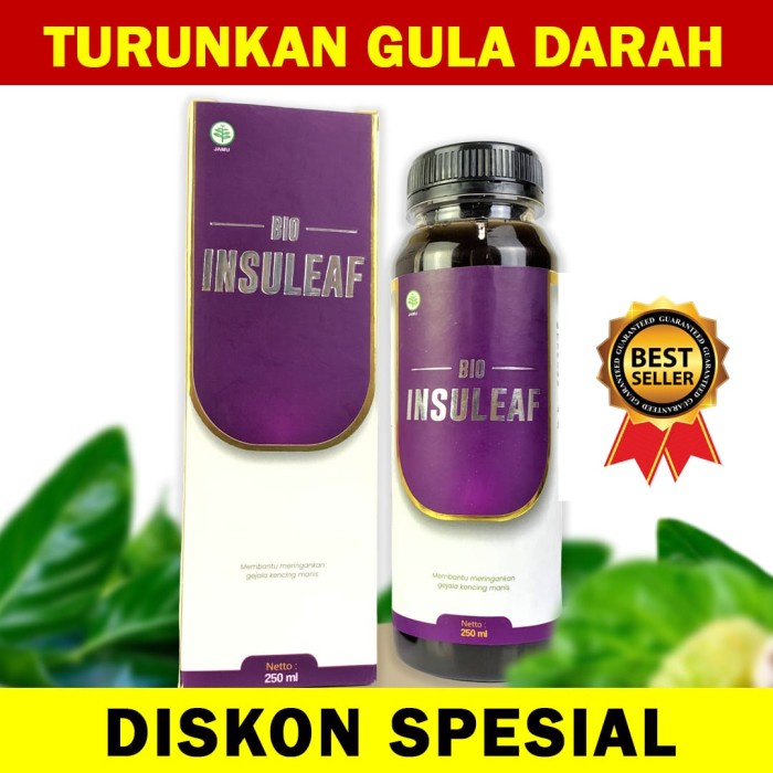 

BIO INSULEAF SOLUSI DIABETES DENGAN HERBAL ALAMI