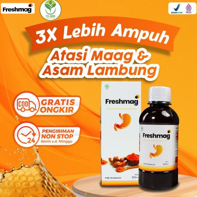 

Freshmag | Madu Herbal Atasi Asam Lambung ( Bukan Biomaag / Zestmag )