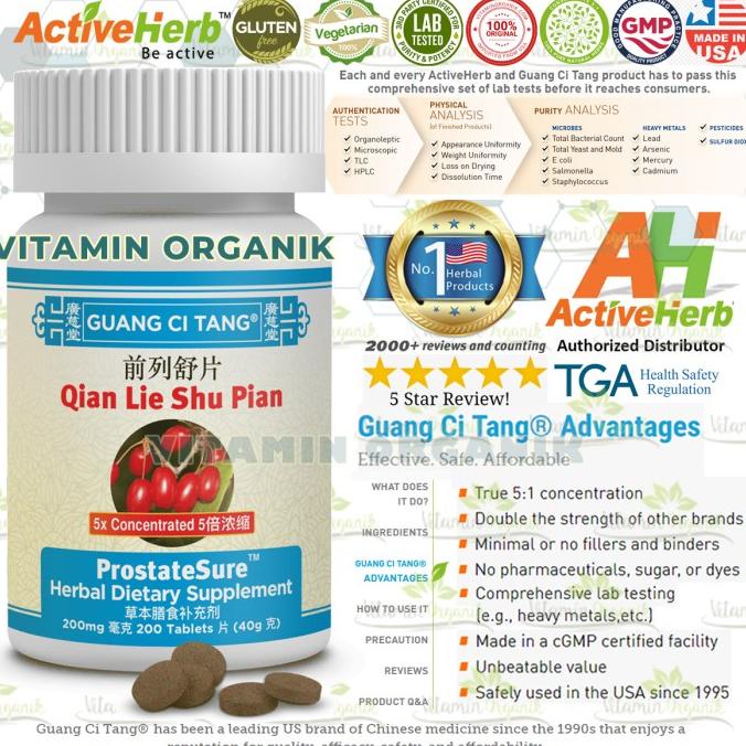 

Obat Prostat Qian Lie Shu Pian Herbal