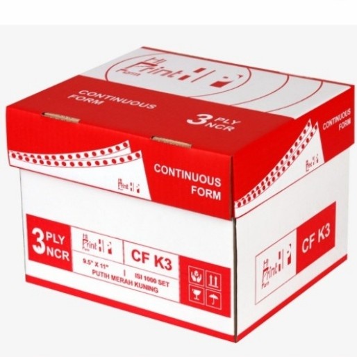 

Promo Continuous Forms Hi-Print 9 5 X 11 X 3 Ply X 1000 Sets Putih/K/M