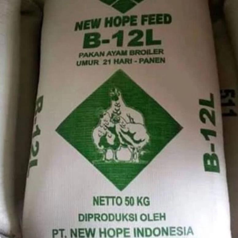 New Pakan Ayam Buras Dewasa B12L New Hope 50 Kg