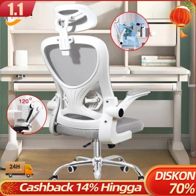 Kursi Kantor Ergonomis Murah / Kursi Eksekutif Bernapas Mesh