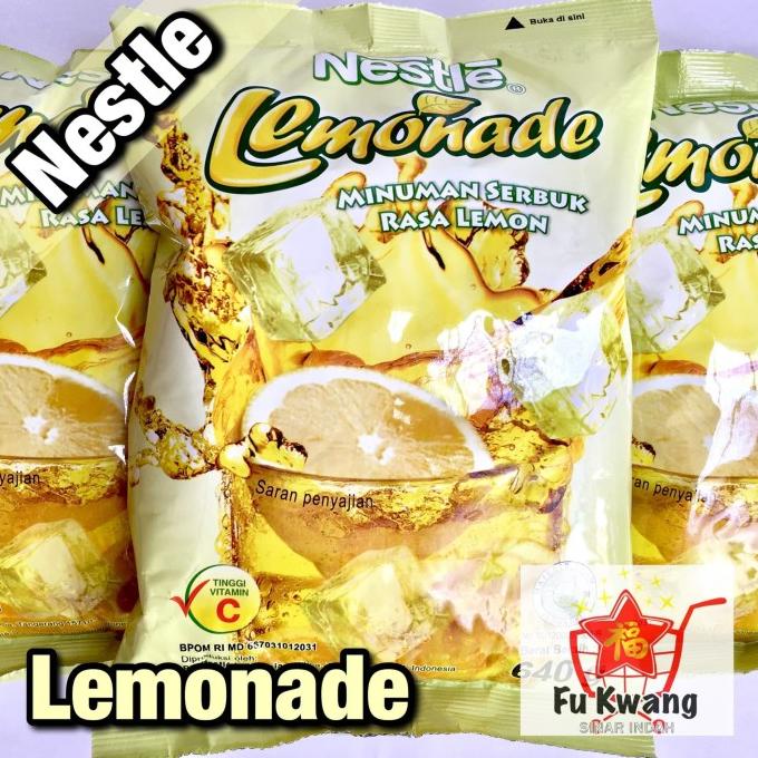 

Buruan serbu] Nestle Lemonade Minuman Serbuk Bubuk Rasa Lemon 640 gram