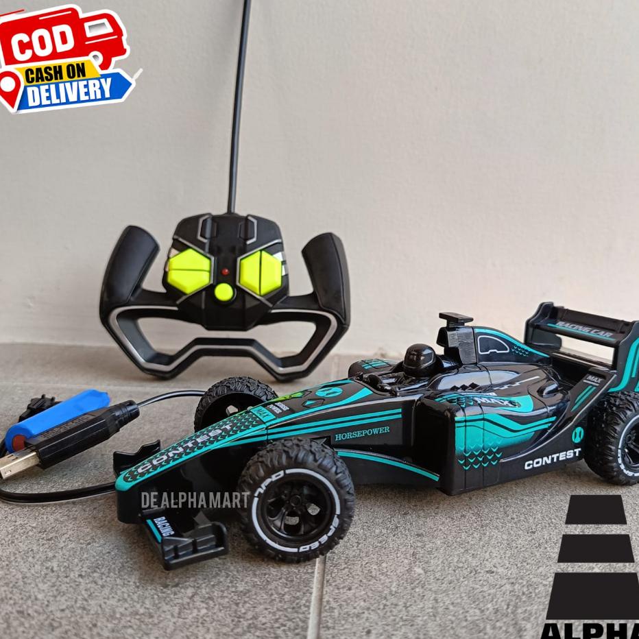 Mainan Rc F1 Baterai Cas Racing Speed Remote Control Mobil Balap Formula 1