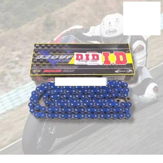 Rantai DID 520 120 VF biru original ninja 250 r 25 cbr 250 rr zx 25r 1