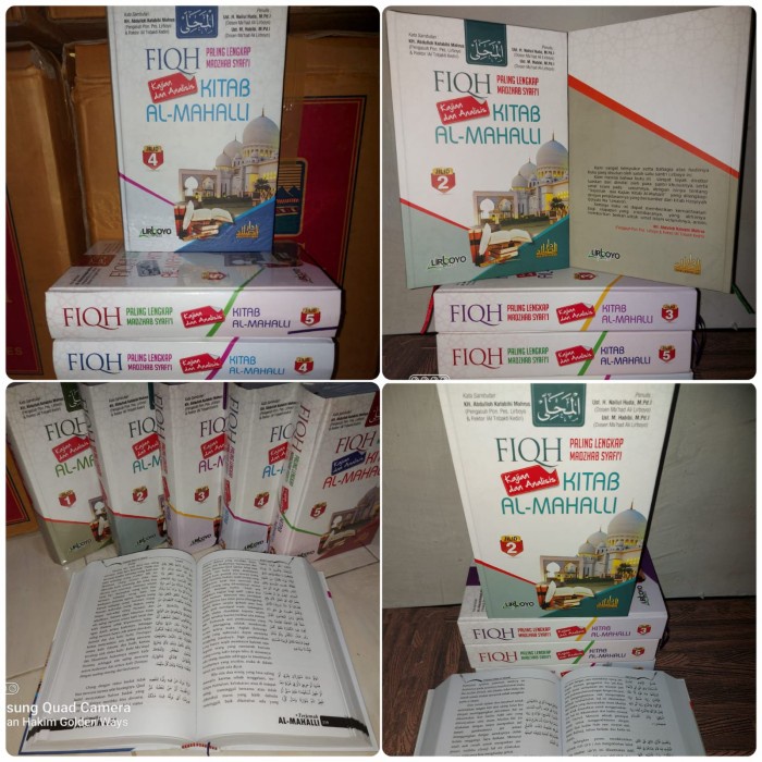 Terjemah Kitab Al Mahalli 5 Jilid Lengkap Lirboyo
