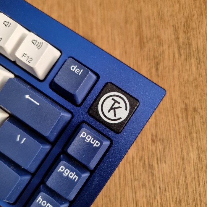Badge Keychron Logo Keychron Q1 Custom Mechanical Keyboard