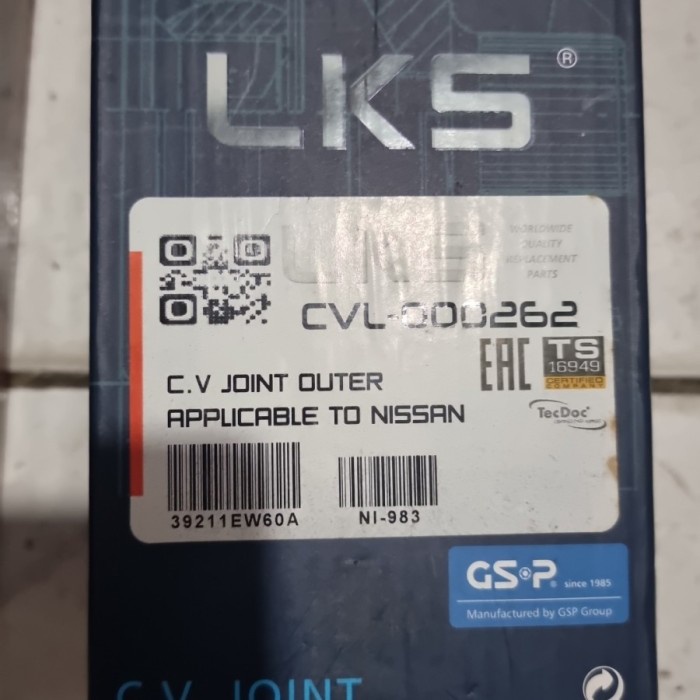 PROMO AS RODA CV JOINT BAGIAN LUAR NISSAN LIVINA 1800CC #ORIGINAL