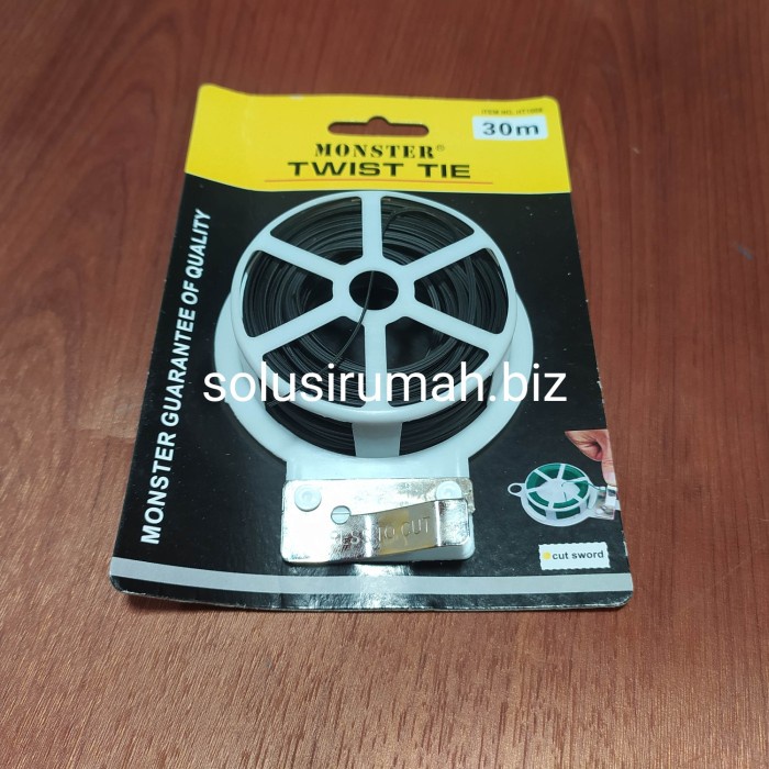 

paling diminati] KAWAT PENGIKAT KABEL 30M HITAM 30 m 30met