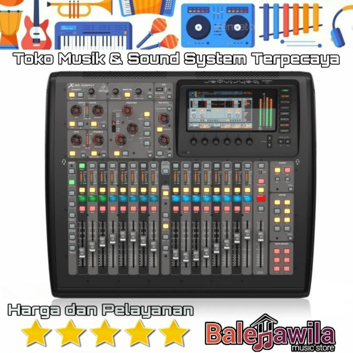 PROMO MIXER DIGITAL BEHRINGER X32 COMPACT MIXER BEHRINGER X 32 COMPACT #ORIGINAL