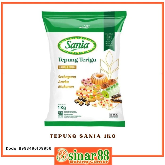 

Kualitas terbaik] TEPUNG SANIA 1KG