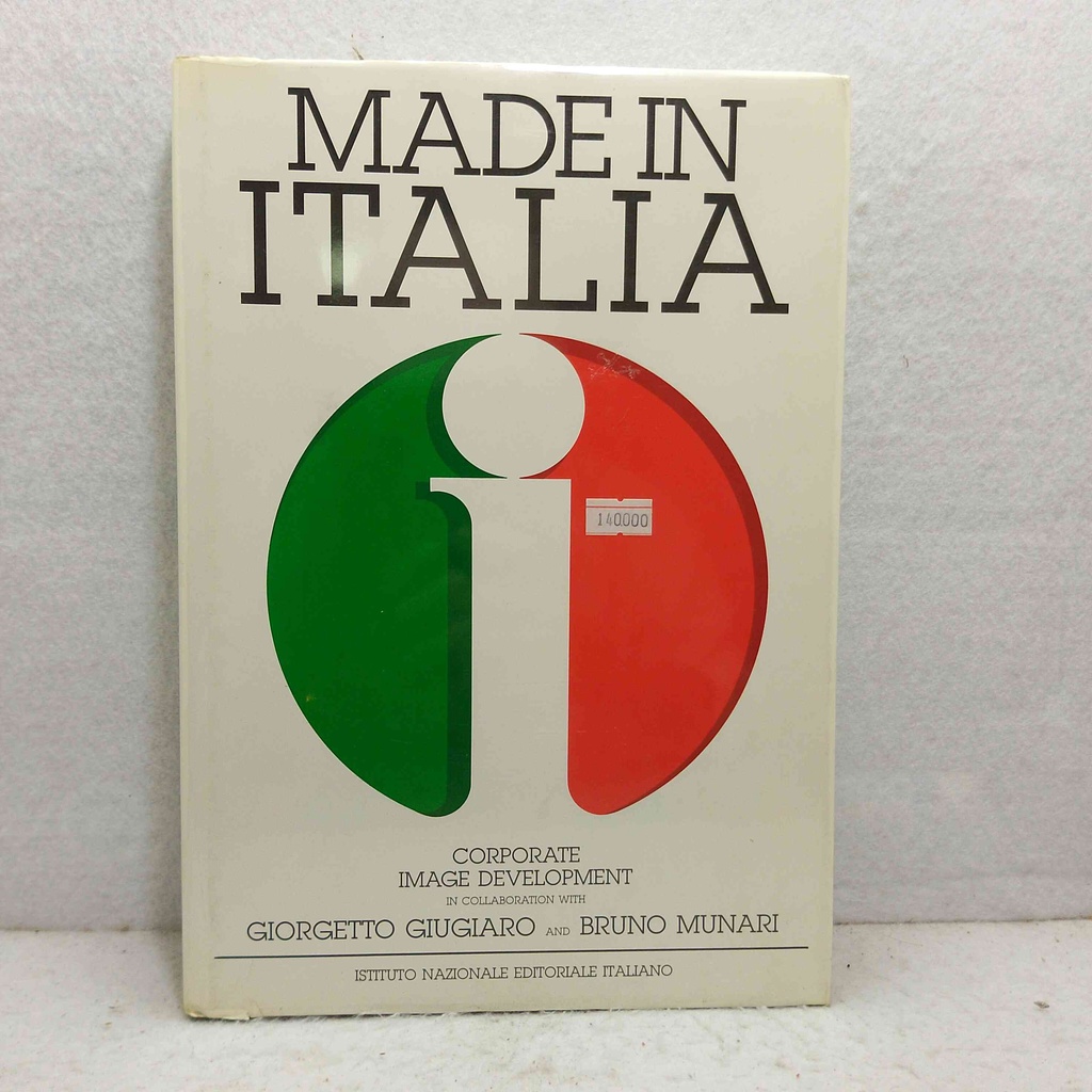 Book Art Import Corporate Image Development Made in Italia - Giorgetto Giugiaro-Bruno Munari - Buku 