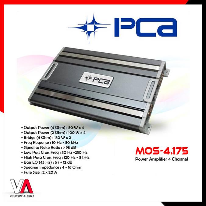 Power 4 Channel PCA MOS-4.175 Power PCA MOS 4 175